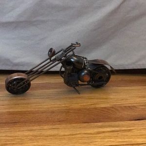 Motorcycle decorative piece